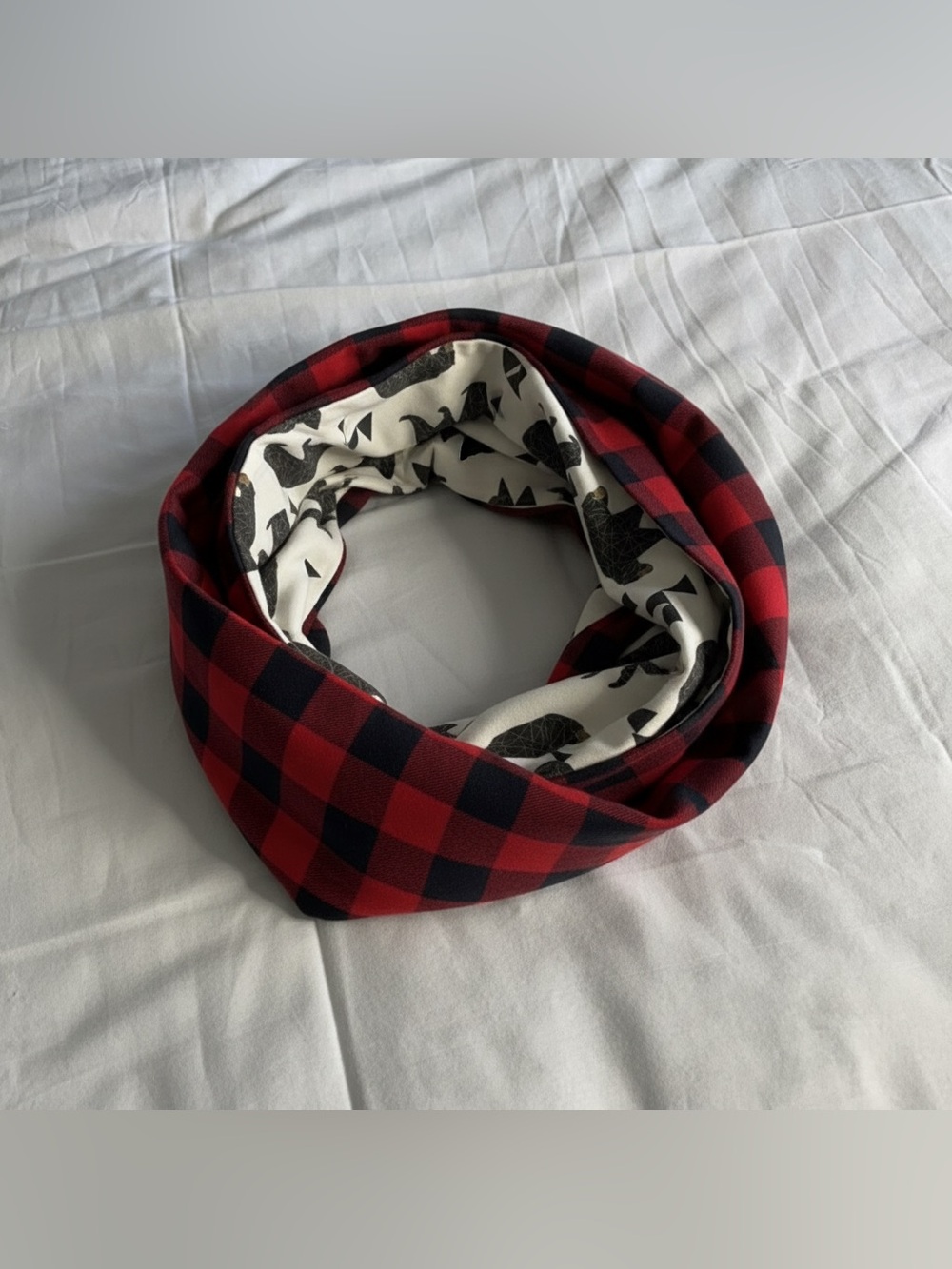 Reversible Infinity Scarf - Picture 3 of 4